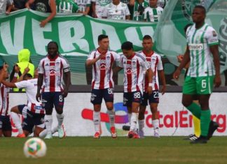 Junior vence 3-2 a Nacional en un vibrante duelo en el Atanasio